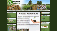 Desktop Screenshot of abracciaaperte.it